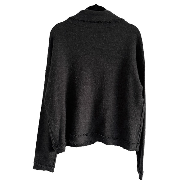 Eileen Fisher Merino Wool Cardigan Sweater SZ M - Picture 2 of 3